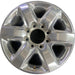 20" SILVERADO 2500 PICKUP 20-23 20x8.5, 6 spoke Original OEM Wheel Rim - Front View