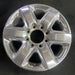 20" SILVERADO 2500 PICKUP 20-23 20x8.5, 6 spoke Original OEM Wheel Rim - Angle View