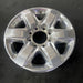 20" SILVERADO 2500 PICKUP 20-23 20x8.5, 6 spoke Original OEM Wheel Rim - Close-Up Detail