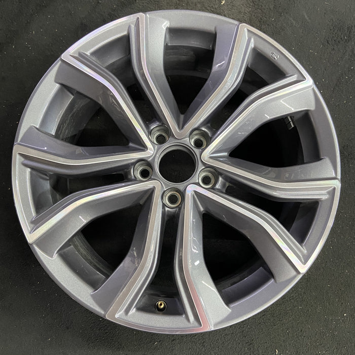 19" CR-V 20 , 19x7.5, pockets Original OEM Wheel Rim - MACHINED CHARCOAL - Additional View