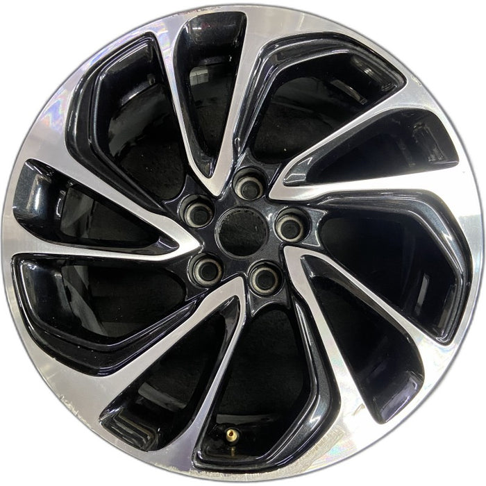 17" BOLT EUV 22-23 17x7 aluminum closed spoke 10 spoke without inserts machined face with pockets opt RTN Original OEM Wheel Rim