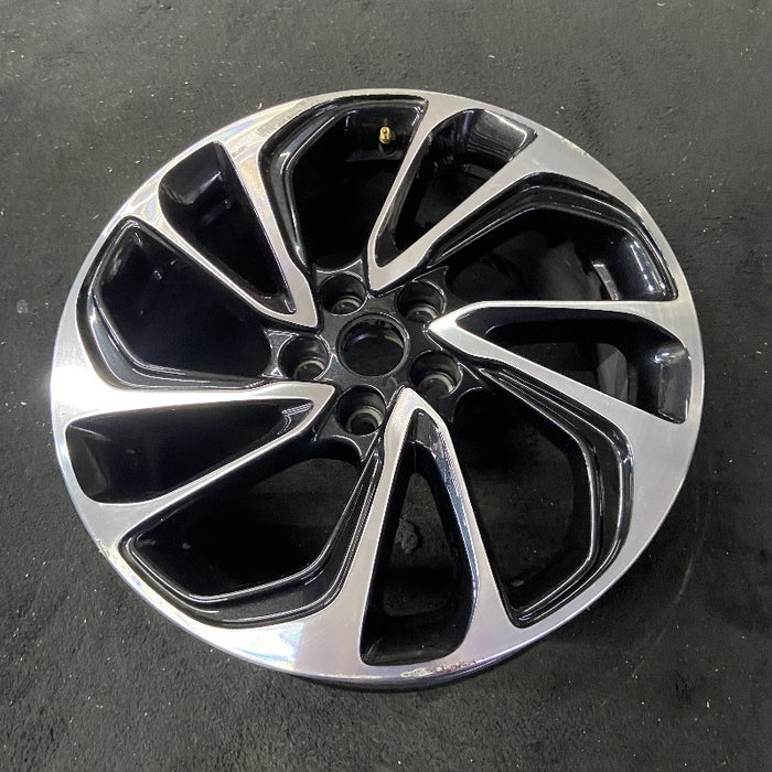 17" BOLT EUV 22-23 17x7 aluminum closed spoke 10 spoke without inserts machined face with pockets opt RTN Original OEM Wheel Rim