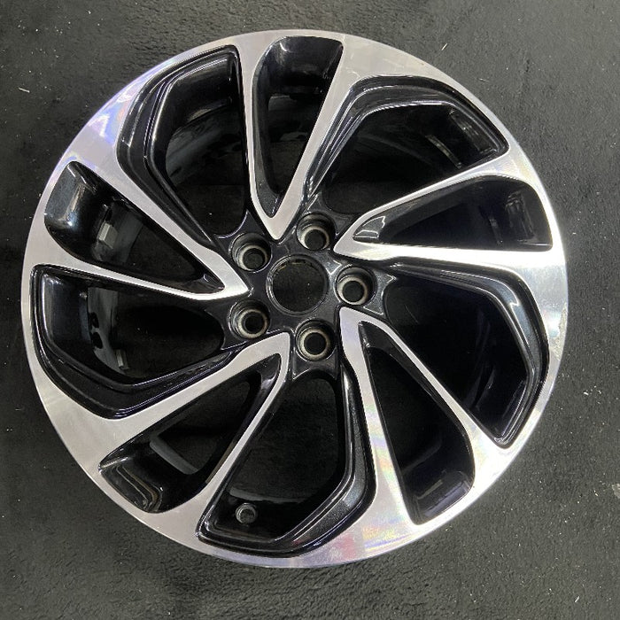 17" BOLT EUV 22-23 17x7 aluminum closed spoke 10 spoke without inserts machined face with pockets opt RTN Original OEM Wheel Rim