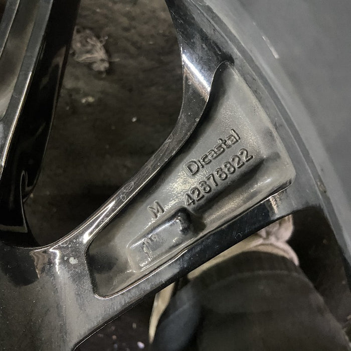 17" BOLT EUV 22-23 17x7 aluminum closed spoke 10 spoke without inserts machined face with pockets opt RTN Original OEM Wheel Rim