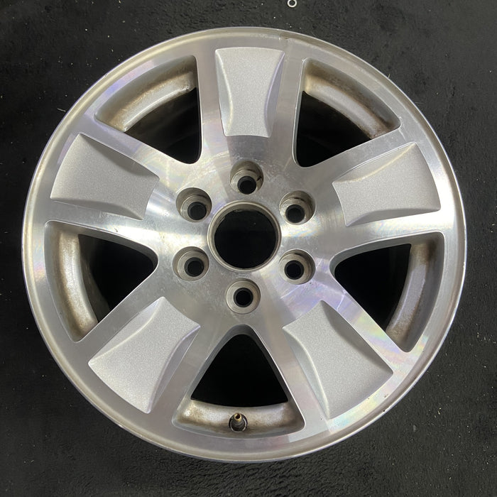 17" SIERRA 1500 PICKUP 19 classic , 17x8, 5 spoke Original OEM Wheel Rim - Angle View