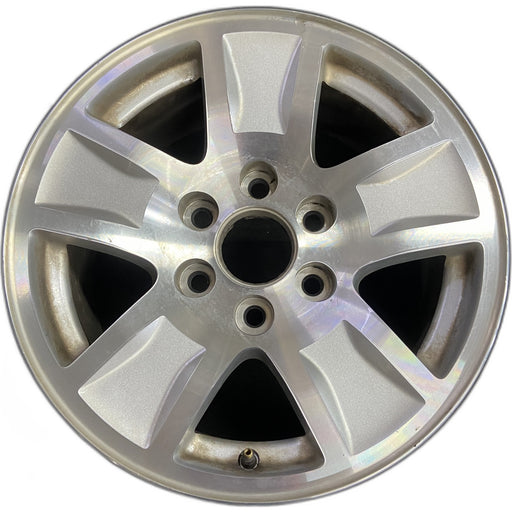 17" SIERRA 1500 PICKUP 19 classic , 17x8, 5 spoke Original OEM Wheel Rim - Front View