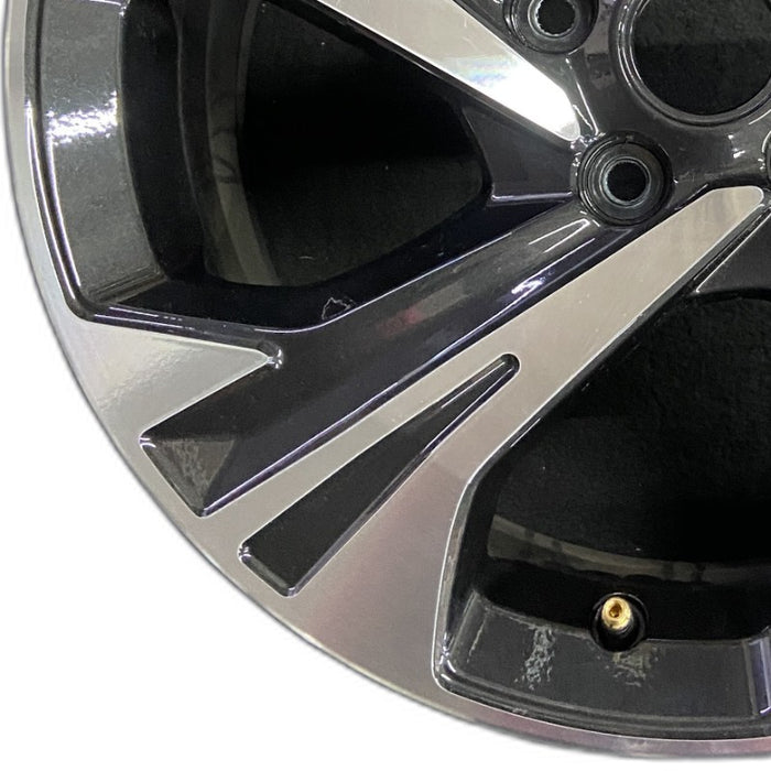 17" XV CROSSTREK 24 17x7 alloy 5 spoke angled spoke machined face with pockets Original OEM Wheel Rim