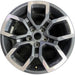17" EQUINOX 25 17x7.5, , open spoke Original OEM Wheel Rim - Front View