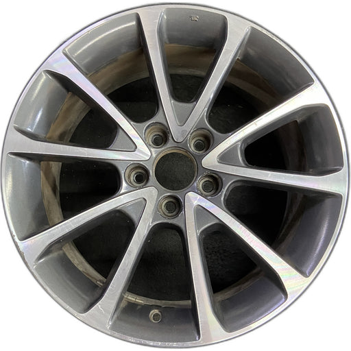 18" TLX 15-17 18x7.5 Original OEM Wheel Rim - Front View
