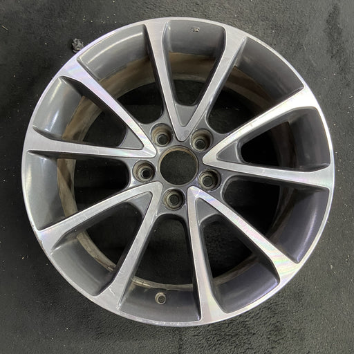 18" TLX 15-17 18x7.5 Original OEM Wheel Rim - Angle View