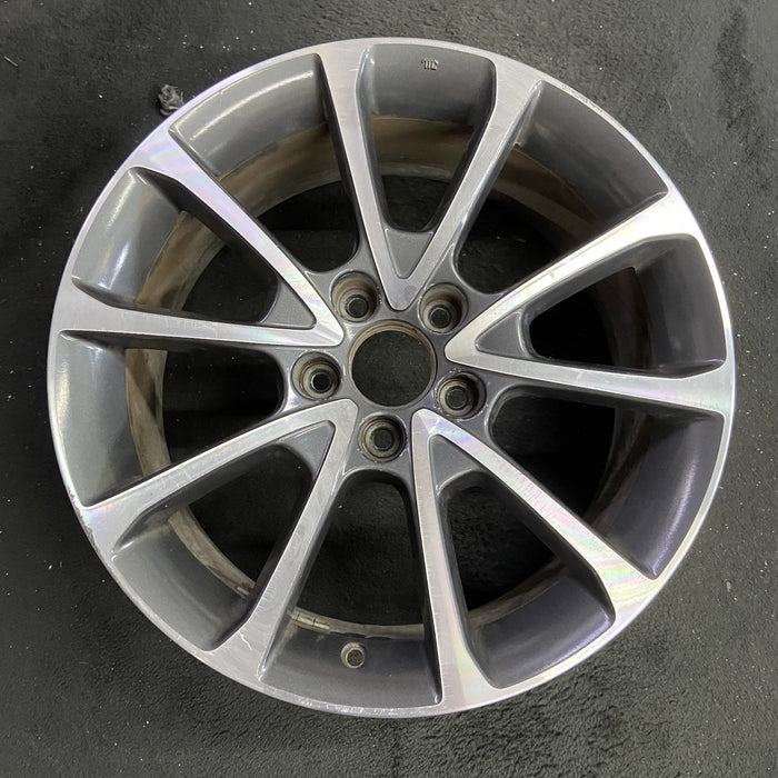 18" TLX 15-17 18x7.5 Original OEM Wheel Rim - Angle View