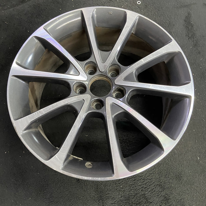 18" TLX 15-17 18x7.5 Original OEM Wheel Rim - Side Profile
