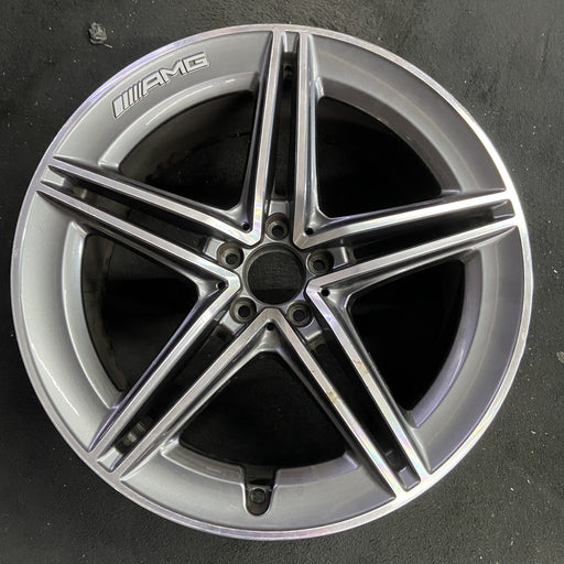 20" MERCEDES GT 19-21 290 Type , GT53, 20x9.5, 5 double spoke Original OEM - Angle View