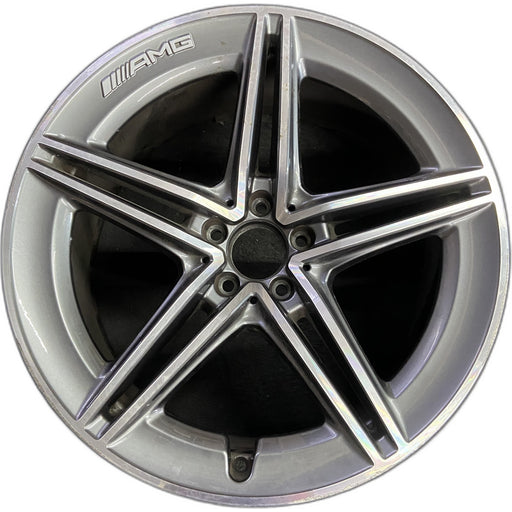 20" MERCEDES GT 19-21 290 Type , GT53, 20x9.5, 5 double spoke Original OEM - Front View