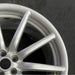 19" ALFA-ROMEO 4C 15-16 Rear 19x8.5 10 spoke fan design silver Original OEM - Close-Up Detail