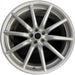 19" ALFA-ROMEO 4C 15-16 Rear 19x8.5 10 spoke fan design silver Original OEM - Front View