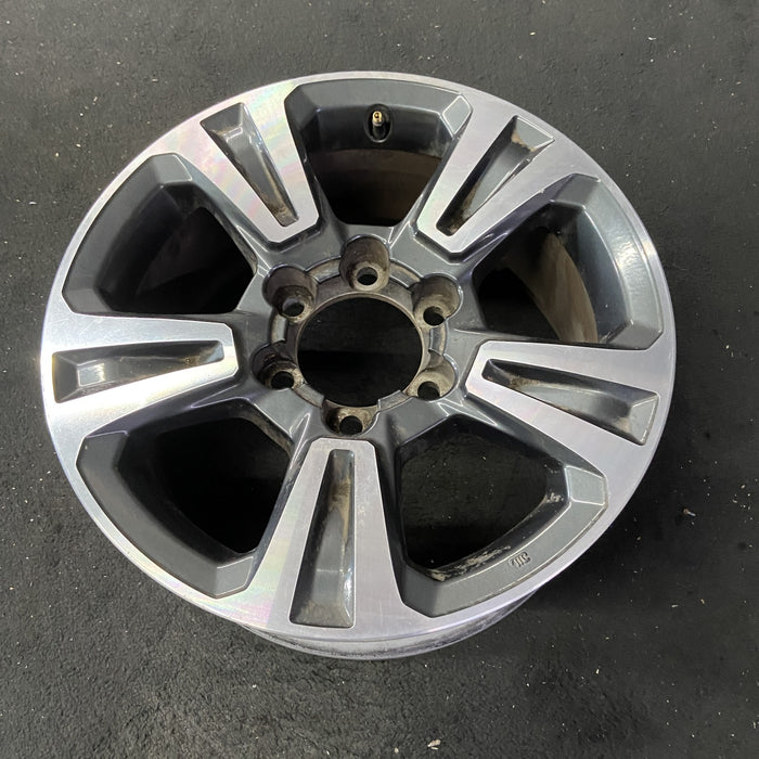 17" TACOMA 16-19 17x7.5, alloy Original OEM Wheel Rim - Close-Up Detail