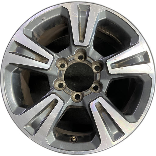 17" TACOMA 16-19 17x7.5, alloy Original OEM Wheel Rim - Front View