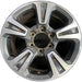 17" TACOMA 16-19 17x7.5, alloy Original OEM Wheel Rim - Front View