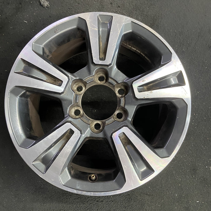 17" TACOMA 16-19 17x7.5, alloy Original OEM Wheel Rim - Angle View