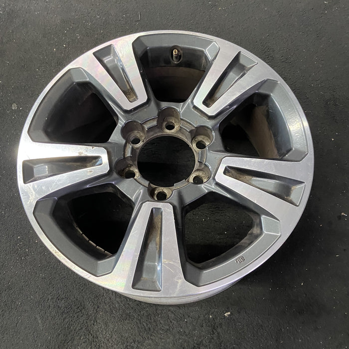 17" TACOMA 16-19 17x7.5, alloy Original OEM Wheel Rim - Close-Up Detail