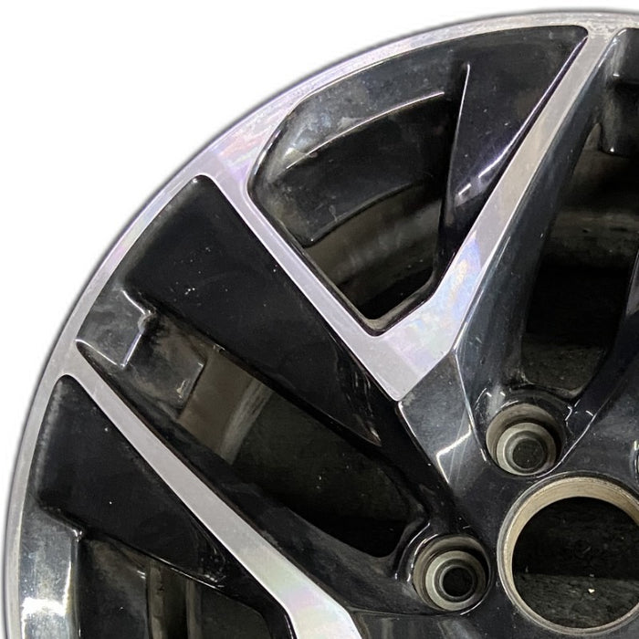 17" CR-V 16 17x7 alloy twisted spoke black SE US market Original OEM Wheel Rim