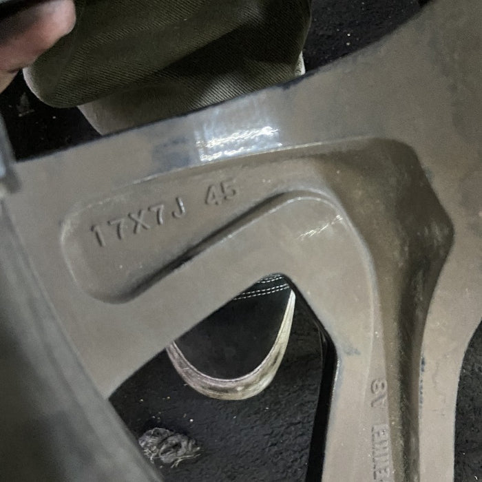 17" CR-V 16 17x7 alloy twisted spoke black SE US market Original OEM Wheel Rim