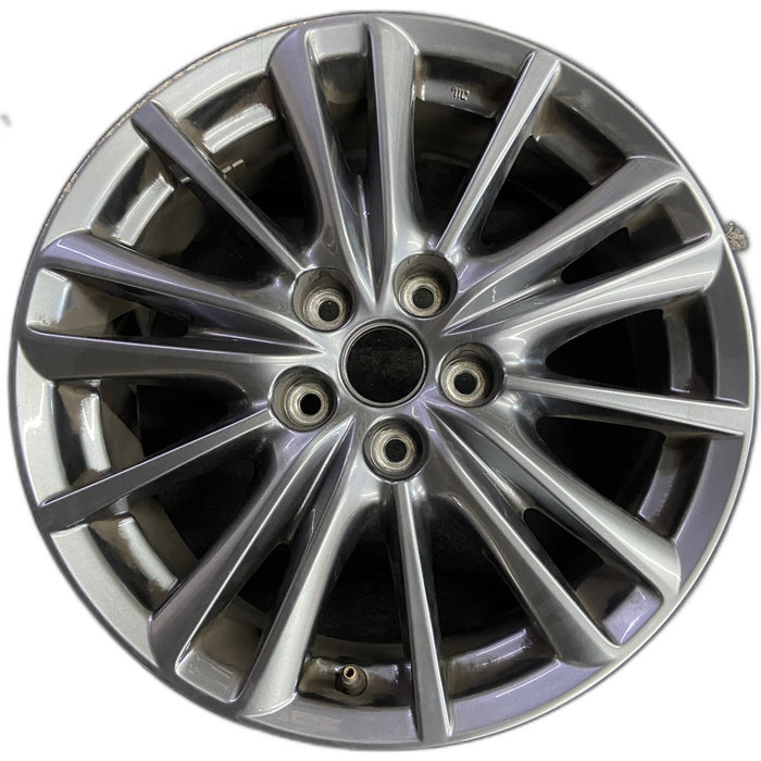 17" MAZDA CX-5 17-18 aluminum, 17x7 Original OEM Wheel Rim - Front View