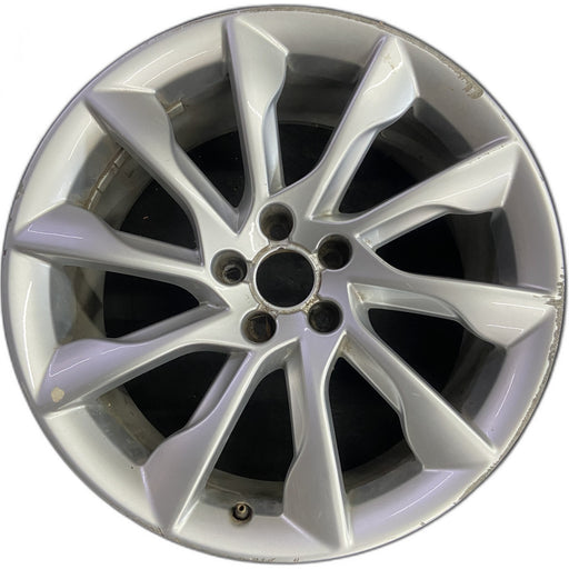 19" AUDI A5 13-14 19x8.5 , 10 spoke Original OEM Wheel Rim - Front View