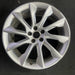 19" AUDI A5 13-14 19x8.5 , 10 spoke Original OEM Wheel Rim - Angle View