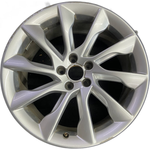 19" AUDI A5 13-14 19x8.5 , 10 spoke Original OEM Wheel Rim - Front View