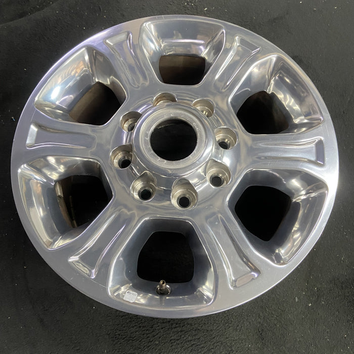 18" DODGE 2500 PICKUP 19-25 , 18x8, 6 spoke , solid spoke Original OEM Wheel Rim - Side Profile