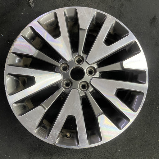 19" ESCAPE 20-22 19x7 , , machined face with gray pockets Original OEM Wheel Rim - Angle View