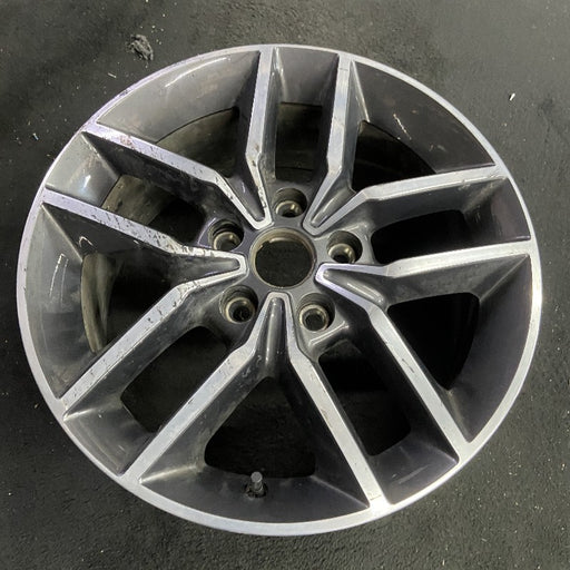 18" Original OEM Wheel Rim - Front View