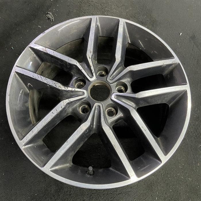 18" Original OEM Wheel Rim - Front View