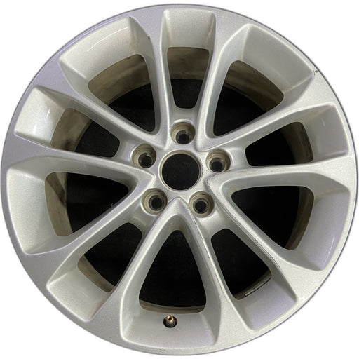 17" FUSION 19 17x7.5, aluminum, 10 spoke , w/flared spoke ends, Original OEM - Front View