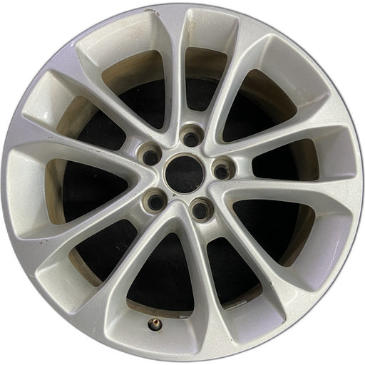 17" FUSION 19 17x7.5, aluminum, 10 spoke , w/flared spoke ends, Original OEM - Front View