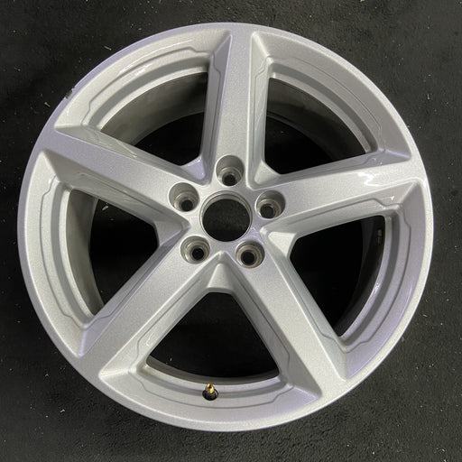 18" EXPLORER 16-17 18x8 , aluminum, w/o police package; 5 spoke Original OEM - Angle View