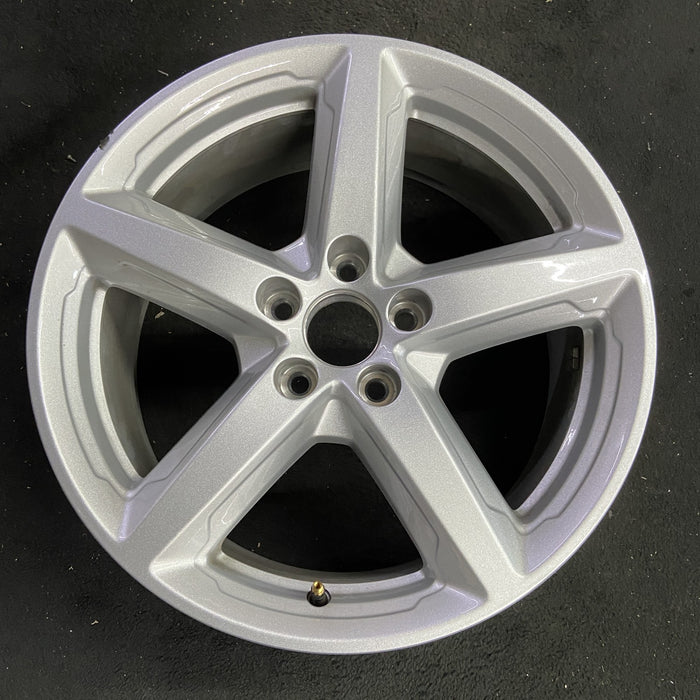 18" EXPLORER 16-17 18x8 , aluminum, w/o police package; 5 spoke Original OEM - Angle View