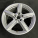 18" EXPLORER 16-17 18x8 , aluminum, w/o police package; 5 spoke Original OEM - Side Profile