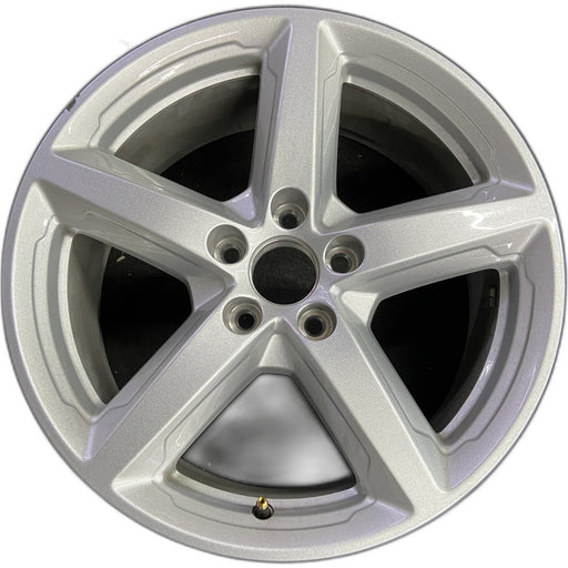 18" EXPLORER 16-17 18x8 , aluminum, w/o police package; 5 spoke Original OEM - Front View