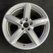 18" EXPLORER 16-17 18x8 , aluminum, w/o police package; 5 spoke Original OEM - Angle View