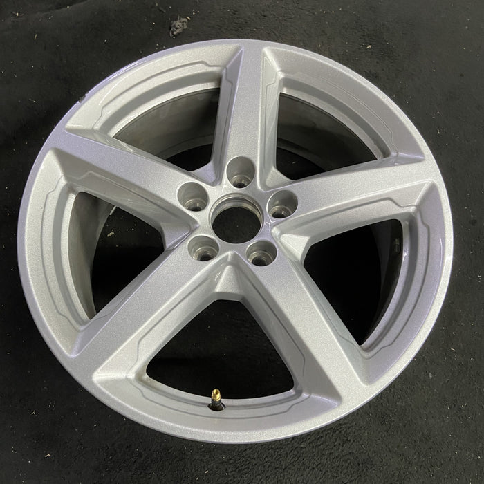 18" EXPLORER 16-17 18x8 , aluminum, w/o police package; 5 spoke Original OEM - Side Profile
