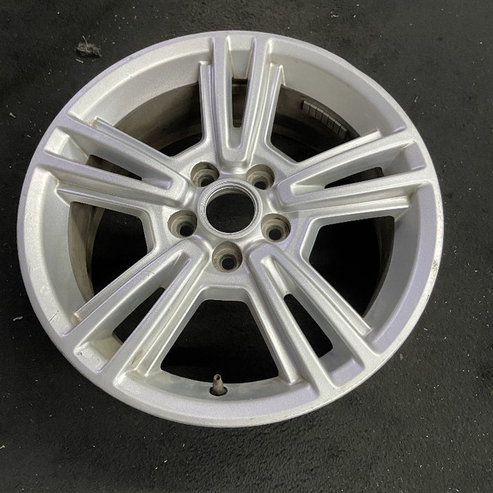 17" MUSTANG 10-14 17x7 aluminum 5 split spoke TPMS sparkle silver Original OEM Wheel Rim