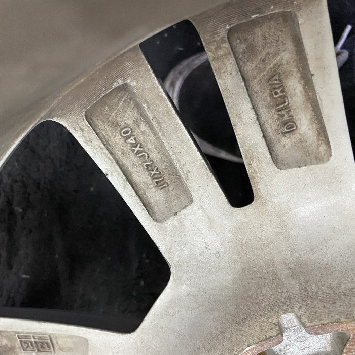 17" MUSTANG 10-14 17x7 aluminum 5 split spoke TPMS sparkle silver Original OEM Wheel Rim