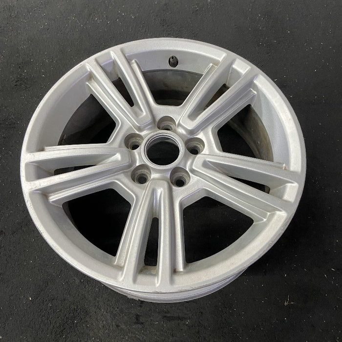 17" MUSTANG 10-14 17x7 aluminum 5 split spoke TPMS sparkle silver Original OEM Wheel Rim
