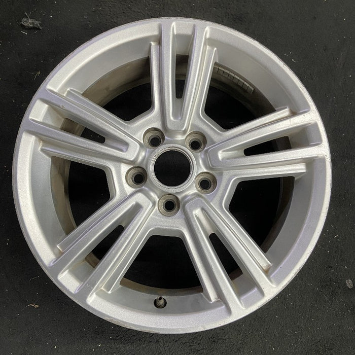 17" MUSTANG 10-14 17x7 aluminum 5 split spoke TPMS sparkle silver Original OEM Wheel Rim