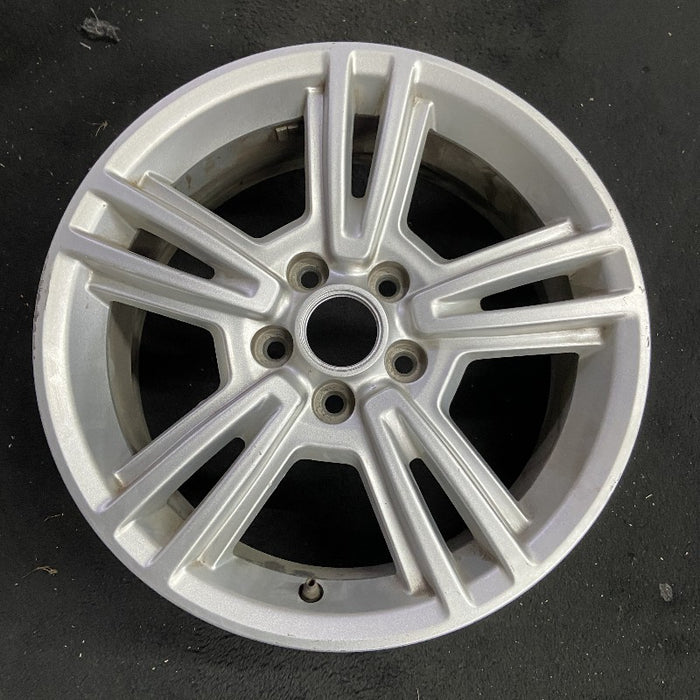 17" MUSTANG 10-14 17x7 aluminum 5 split spoke TPMS sparkle silver Original OEM Wheel Rim