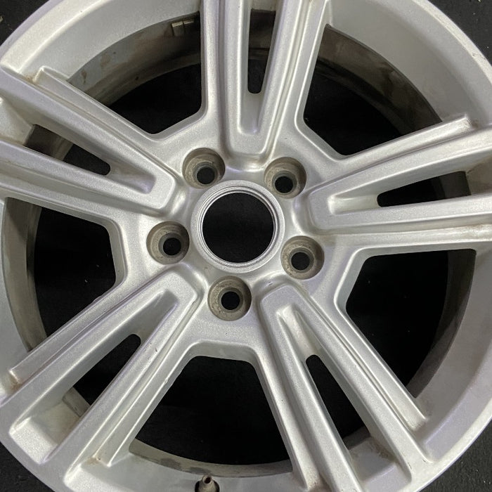 17" MUSTANG 10-14 17x7 aluminum 5 split spoke TPMS sparkle silver Original OEM Wheel Rim