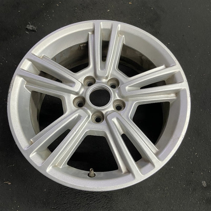 17" MUSTANG 10-14 17x7 aluminum 5 split spoke TPMS sparkle silver Original OEM Wheel Rim